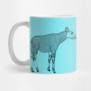 Forest Giraffes in Love - animal lovers' design Mug